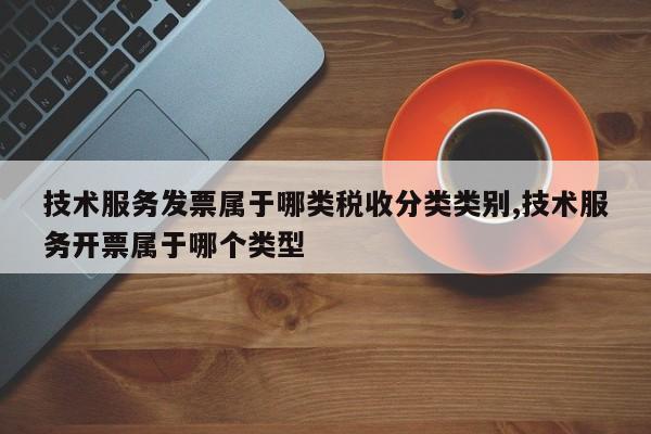 技术服务发票属于哪类税收分类类别,技术服务开票属于哪个类型