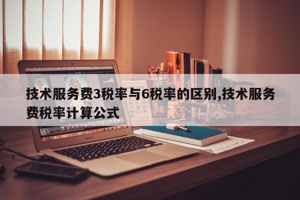 技术服务费3税率与6税率的区别,技术服务费税率计算公式