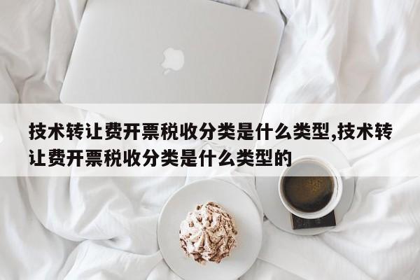 技术转让费开票税收分类是什么类型,技术转让费开票税收分类是什么类型的
