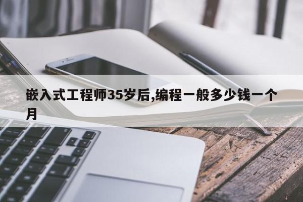 嵌入式工程师35岁后,编程一般多少钱一个月
