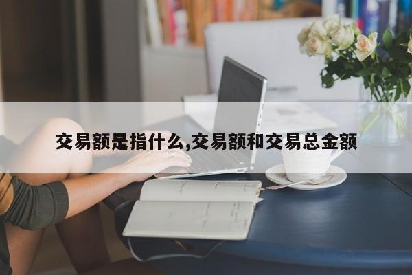 交易额是指什么,交易额和交易总金额